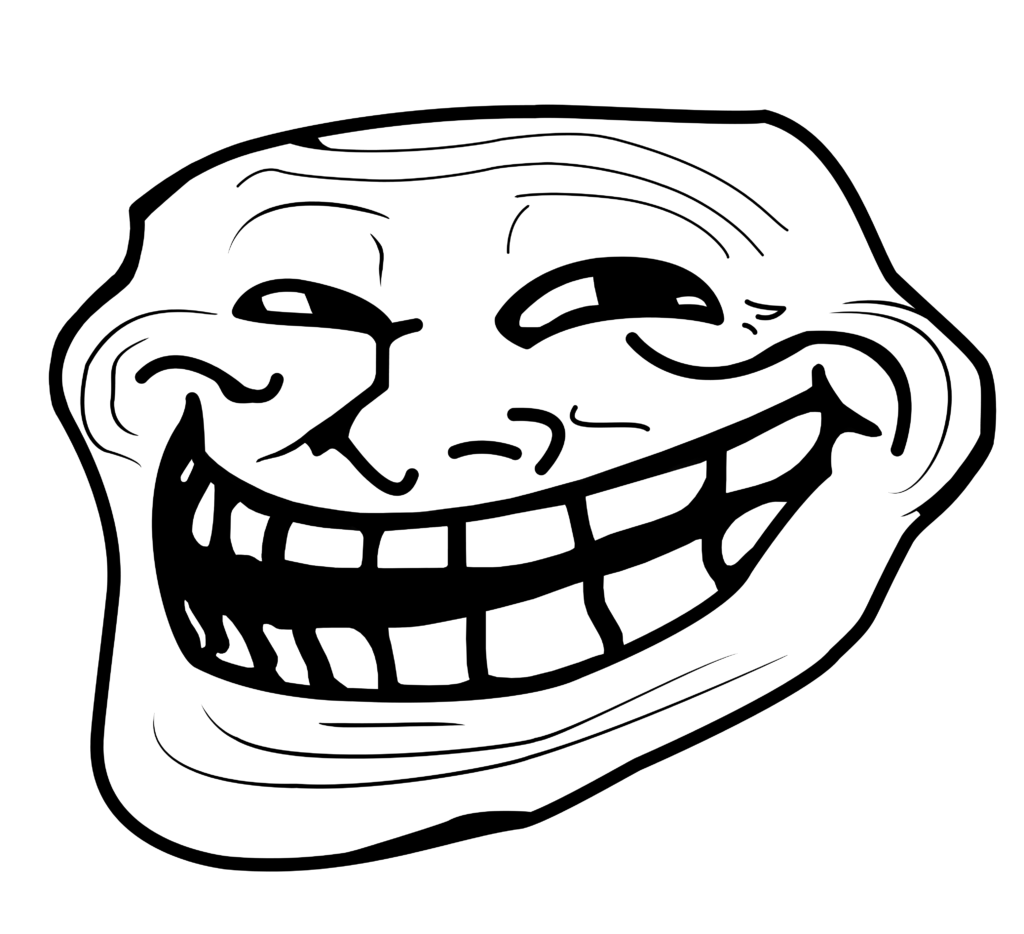 Troll face фото